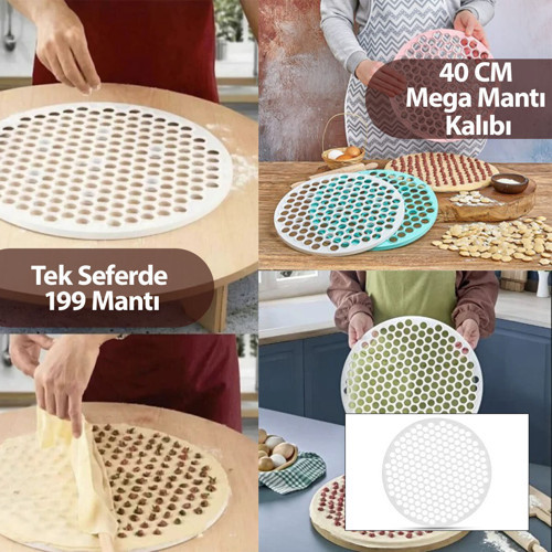 Büro Ev Ofis Mutfağı için 40CM 199 Mantı Kapasite Plastik Mantı Kalıbı