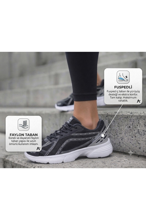 Unisex Rahat Günlük Sneaker Spor Yürüyüş Ayakkabı