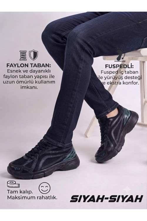 Unisex Rahat Günlük Sneaker Spor Yürüyüş Ayakkabı