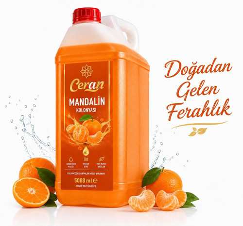 MANDALİNA KOLONYASI 5 LİTRE