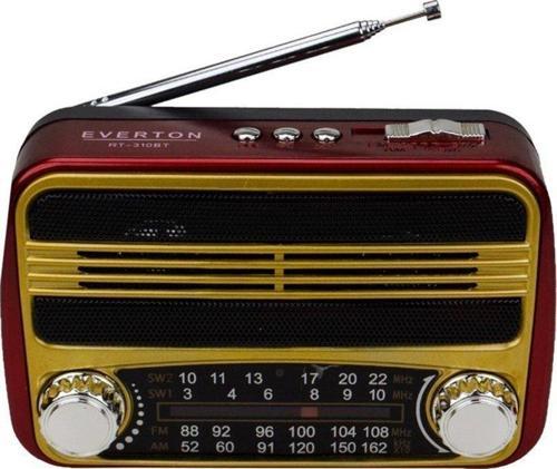 RT-310 Bluetoothlu Nostaljik Radyo Usb Mp3 Player