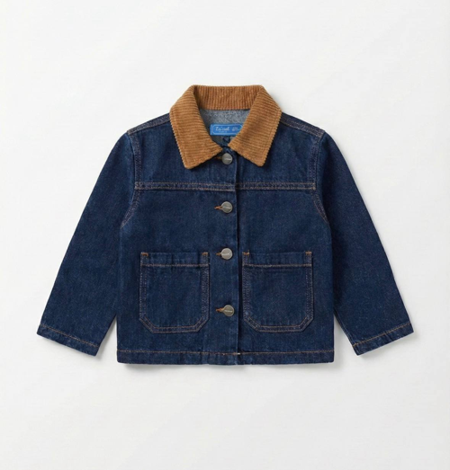 La Ciel Paris Çocuk Denim Ceket Lacivert