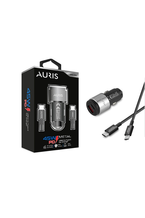 Ars-Cr10 – 45W Metal Pd Araç Şarj Cihazı
