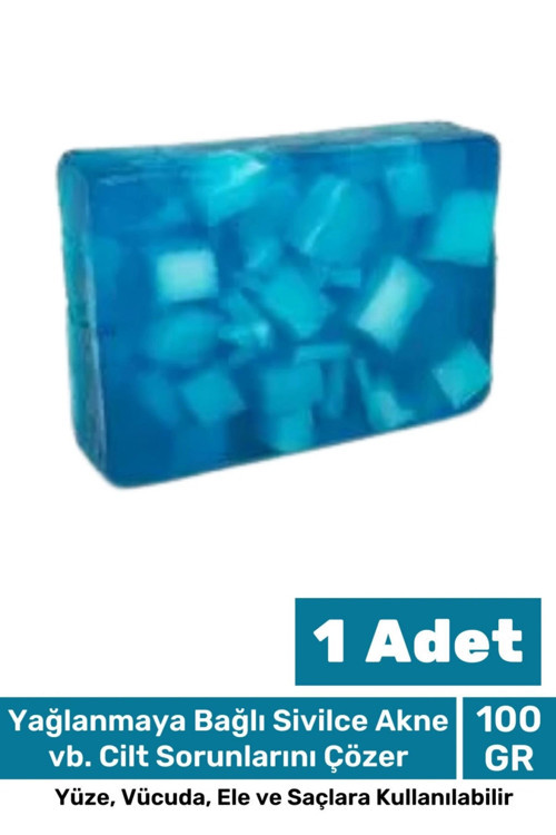 #Katısabun %100 Doğal Bitkisel El Yüz Saç Vücut Cilt Orijinal Kolojen Sabunu 100G - 1 Adet