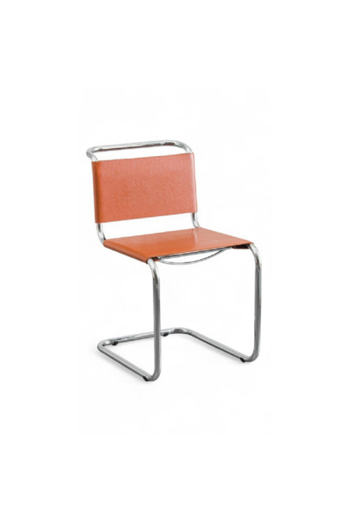 Marcel Breuer Deri Döşeme Metal Sandalye