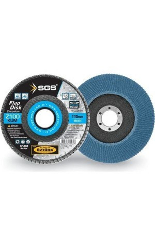 474 Flap Disk 115MM 100KUM (Zirconium)