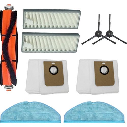 Philips 7000 Serisi 7000/01 7100/01 Için Yedek Parça Seti Fırça Toz Torbası Mop Bezi