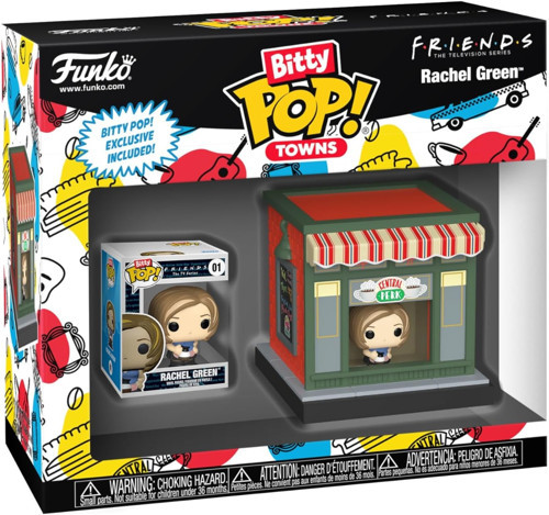 Pop! Bitty Kasaba: Arkadaşlar - Rachel Yeşil Ve Merkezi Perk