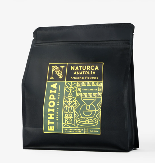 Naturca Anatolia Çekirdek Kahve Etiyopya(Filtre) 250 gr