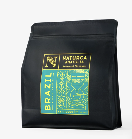 Naturca Anatolia Çekirdek Kahve Brezilya (Espresso) 250 gr