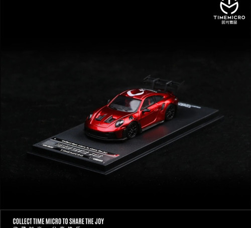 TimeMicro 1:64 Porsche 992 GT3 RS Türkiye Özel Türk Bayraklı Limitli Model Araba