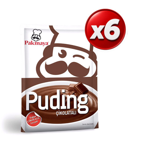 Puding Çikolatalı 106 gr x 6 Adet