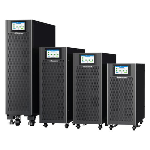 TESCOM TEOS 330 30KVA 3F/3F (60X7AH) RS-232 6/15 DK LCD ONLINE UPS (TRIFAZE)