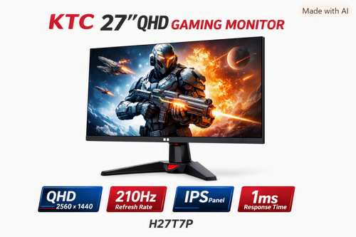 KTC 27" H27T7P QHD 210Hz IPS 1ms