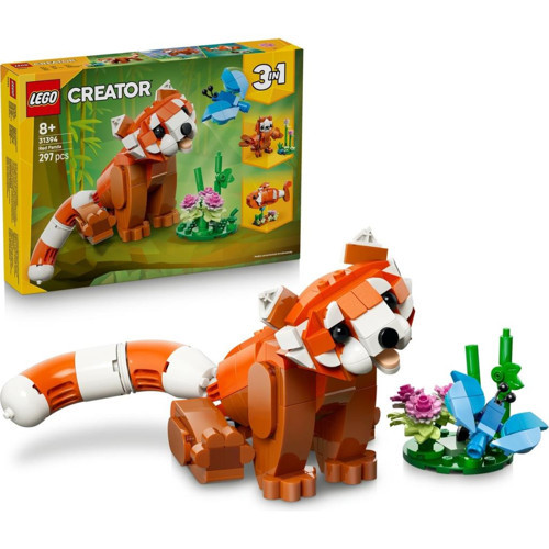 Creator 31394 3’ü 1 Arada Sevimli Hayvanlar: Kızıl Panda