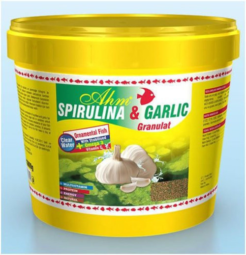 Marin Spirulina Garlic Sarımsaklı Yem 100gr Açık
