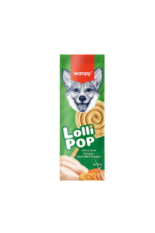 Köpekler İçin Dondurularak Kurutulmuş Swirlpop – Balkabaklı - 6 G-3 Adet