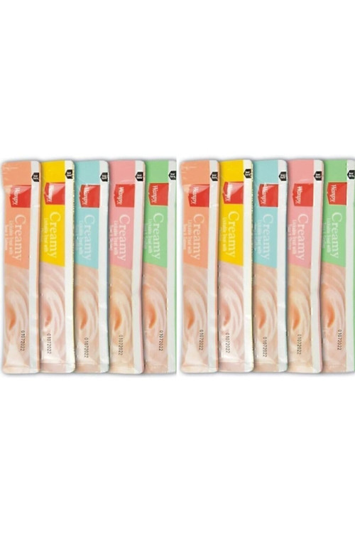 Wanpy Creamy Cat Treat Karışık Krema Sıvı Kedi Ödül Maması 14 Gr X 10 Adet