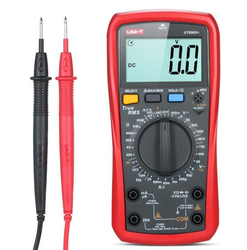 UT890D+ True RMS Dijital Multimetre DC 1000V AC/DC 20A NCV