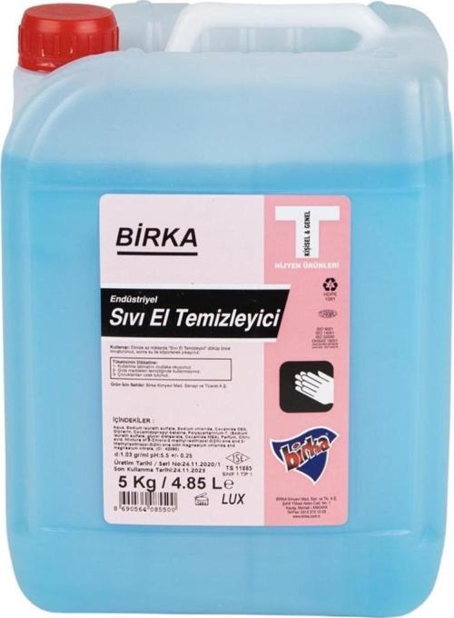 Sıvı El Temizleyici (Lüx), 5 Kg.