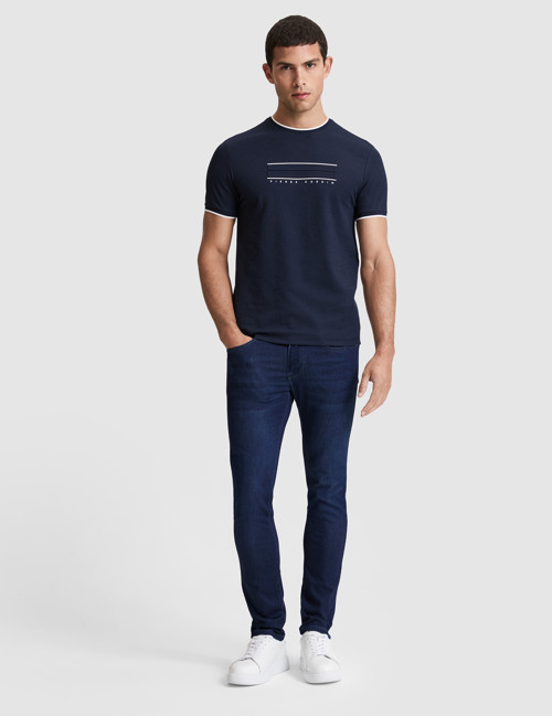 Lacivert Slim Fit Jean Pantolon 50320965-VR033