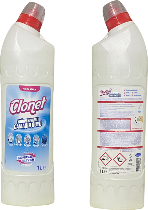 Clonet Yoğun Kıvamlı Çamaşır Suyu 1 Lt.