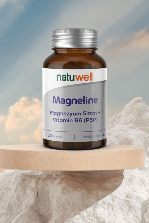 Magneline Magnezyum Sitrat + P5P 30 Kapsül Ntwmgp5301