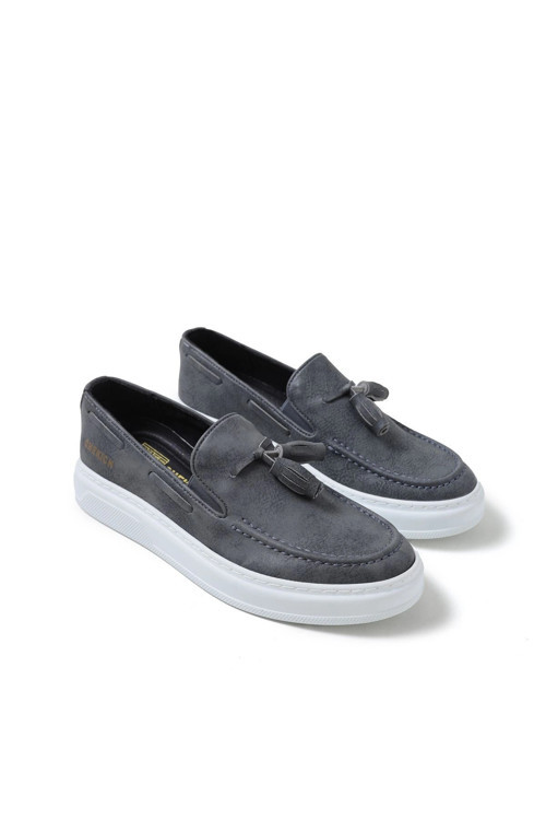 Mn127 - Cbt Loafer-X Erkek Ayakkabı Antrasıt