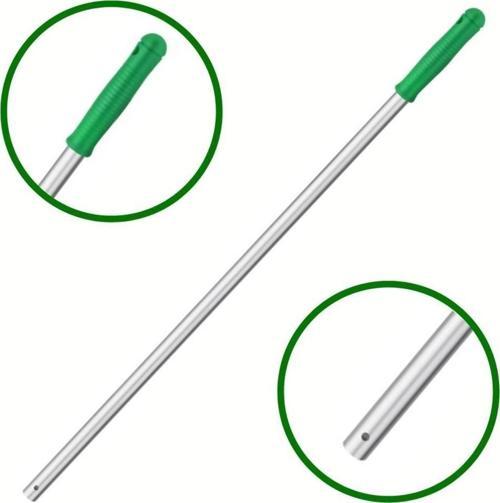 Premium Kalite Alüminyum Eloksallı Sap, Delikli 140 cm. Yeşil
