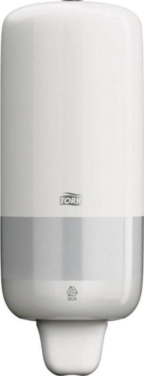 1 Ad. Tork Sıvı Sabun Dispenseri Beyaz 560000 + 1 Litre Tork Sıvı Sabun Premium Hediyeli