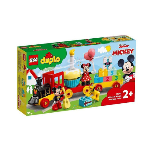 Epilons 10941 LEGO® Duplo® Mickey ve Minnie Doğum Günü Treni 22 parça +2 yaş
