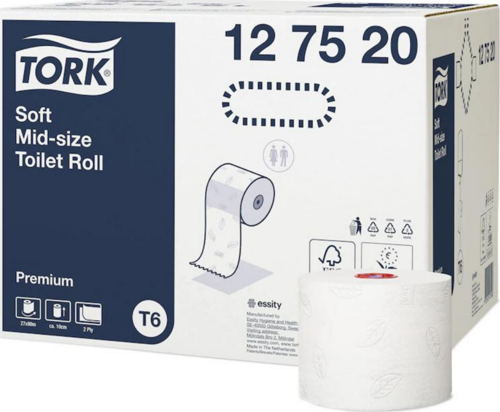 Premium Çift Rulo Tuvalet Kağıdı 90 Metre 27'li Paket (127520)