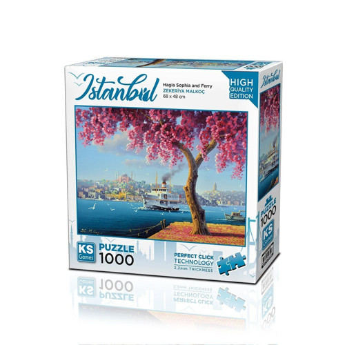 20744 PUZZLE 1000 HAGLA SOPHİA AND FERRY