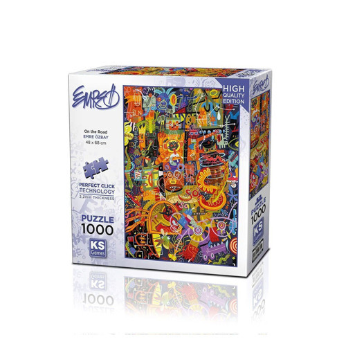 20739 PUZZLE 1000 ON THE ROAD