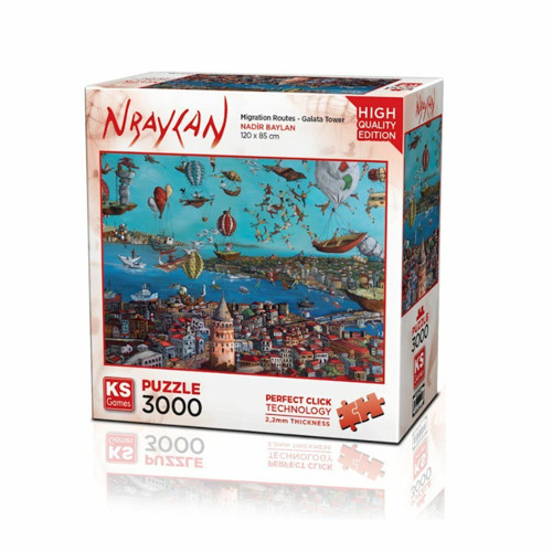 23017 Migration Routes Galata Tower -KS Puzzle
