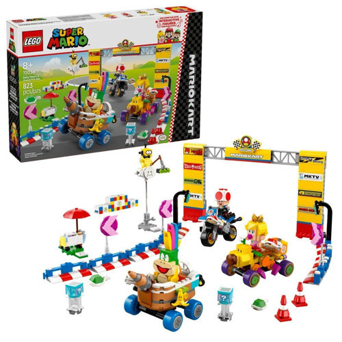 Epilons 72036 Lego Super Mario - Baby Peach ve Grand Prix Seti 823 parça +8 yaş