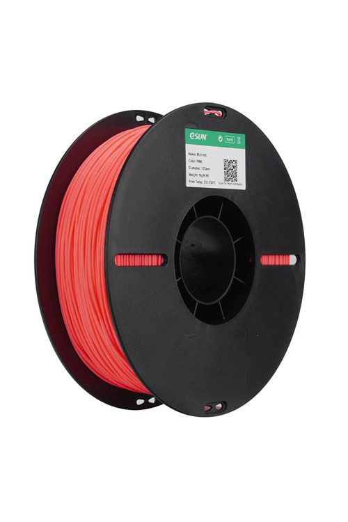 Pla+Hs Pembe Filament 1.75Mm 1Kg Plastik Makara Yüksek Hızlı