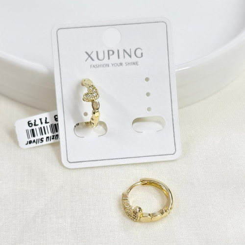 XUPING 12 MM KALP HALKA KÜPE GOLD