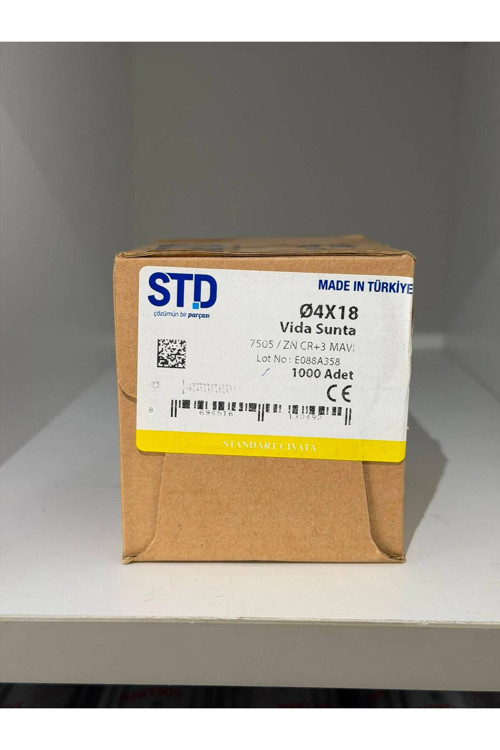 4*18 Sunta Vidası (10 Adet)