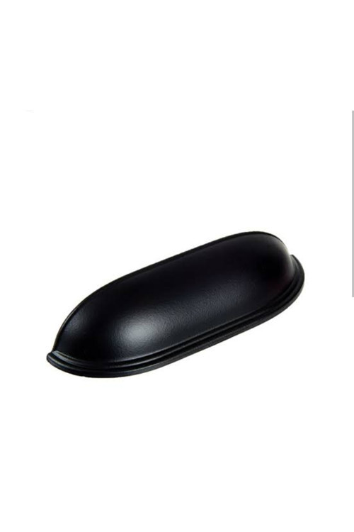 96 Mm Siyah Tas Midye Dolap Çekmece Vestiyer Kulp U