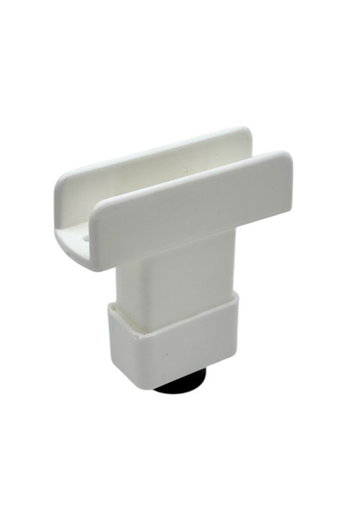 U Geçme Plastik Ayak 18Mm 10Cm Beyaz