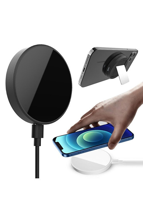 15w Manyetik Kablosuz Şarj Cihazı F190 Telefon Şarj Standı Manyetik Magsafe Şarj Cihazı