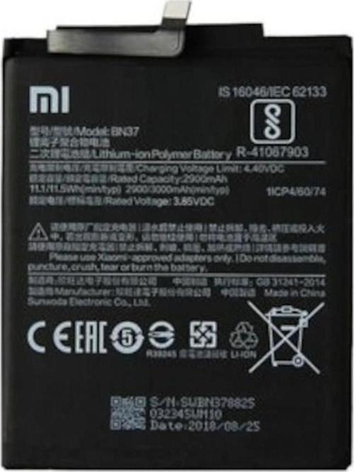 Xiaomi Redmi 6/ Redmi 6A Bn37 Batarya Pil