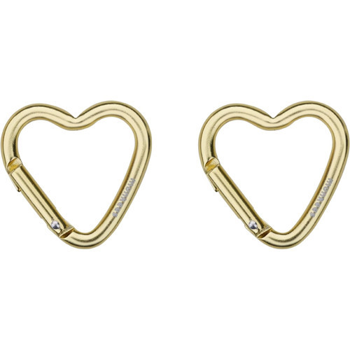 Mini Heart Carabiner 2 pcs - yellow - 38 cm Renkli Unisex Anahtarlık