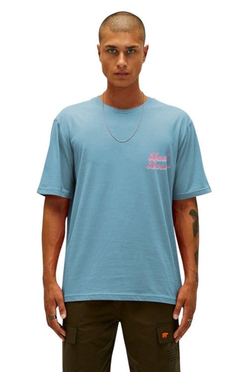 Bad Pink Mavi Erkek Tshirt