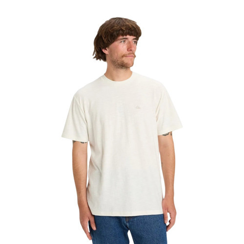 Slub Roundneck Beyaz Erkek Tshirt