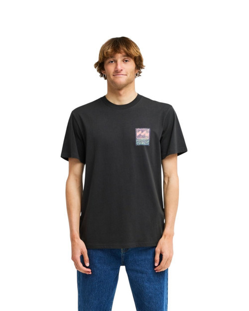 Stamp SS Siyah Erkek Tshirt