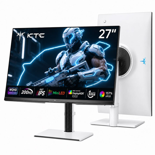 M27T6S 27" 1Ms 200Hz 2K QHD HDR1000 QD-Mini LED IPS Gaming Monitör