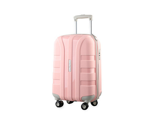Pudra Bej Valiz Kabin Boy Kabin Boy Seyahat Çantası PP1010-606-S Pembe