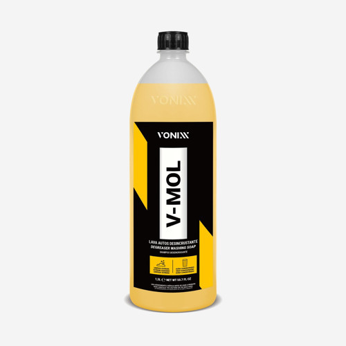 V-MOL Güçlü Alkali Oto Şampuanı – Çamur & Yağ Sökücü Ağır Kir Temizleyici - 1.5 L